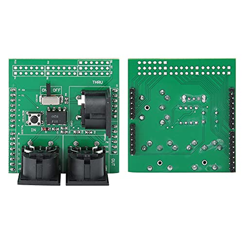 MIDI Shield Board für das PIC AVI R3 -Schnittstellenadapter - Kompakte Größe für die Kommunikation von Mikrocontroller - Ideal für Musikbegeisterte MIDI Shield Board für das PIC AVI R3 -Schnittstellenadapter - Kompakte Größe für die Kommunikation von Mikrocontroller - Ideal für Musikbegeisterte von Tihebeyan