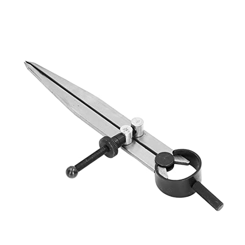 Präziser Flügelteiler mit Frühlingsmutter, Verschleißfest, für Lederkratzer und Markierung (125 mm) von Tihebeyan