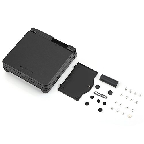 Schutzhülle für Gameboy SP, Ersatzgehäuse für Nintendo Game Boy Advance GBA SP (schwarz) von Tihebeyan