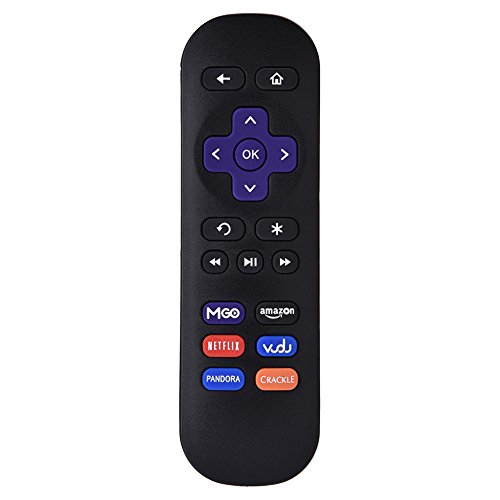 TV-Fernbedienung, Smart TV Remote Control-Fernbedienung Ersatz für Roku1 / 2/3/4 LT/HD/XD/XS von Tihebeyan