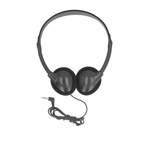 Tihebeyan Klassenzimmer-Kopfhörer, Klassenzimmer-Kopfhörer, On-Ear-Stereo-Headset mit 3,5-mm-Klinkenstecker für Kinder, Erwachsene, Schule, Bibliothek, Flugzeug, Computer, Laptop Tihebeyan Klassenzimmer-Kopfhörer, Klassenzimmer-Kopfhörer, On-Ear-Stereo-Headset mit 3,5-mm-Klinkenstecker für Kinder, Erwachsene, Schule, Bibliothek, Flugzeug, Computer, Laptop von Tihebeyan