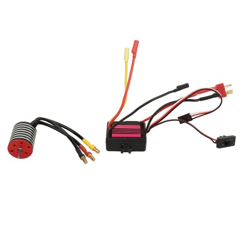 Upgrade 2430 Bürstenloser Motor 35A Bürstenloser ESC Bürstenloser Motor ESC -Kit für 1/16 1/18 RC -Autoanfänger (7200KV) von Tihebeyan