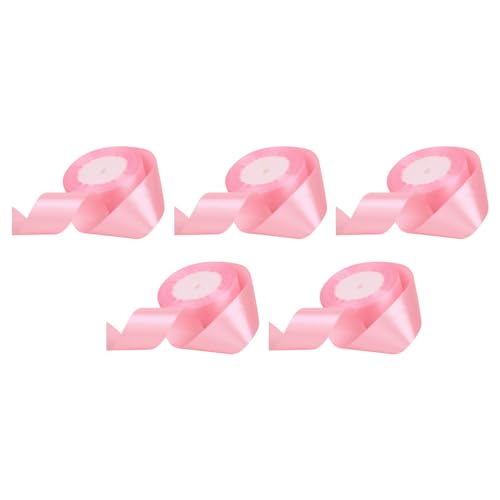 Verpackungsband, Robustes 4 -cm -Satinband für Handgefertigte Rosen, 5 Rollen Wiederverwendbarer Band für Geschenkbox -Wickeln (#3) von Tihebeyan