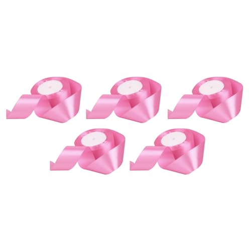 Verpackungsband, Robustes 4 -cm -Satinband für Handgefertigte Rosen, 5 Rollen Wiederverwendbarer Band für Geschenkbox -Wickeln (#4) von Tihebeyan