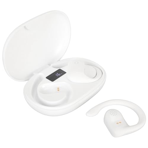 Wireless Übersetzer Geräte -Touch -System Kompatibilität Wireless Sprachübersetzer Ohrhörer für Touristen Black 2 Ohrhörer (White) von Tihebeyan