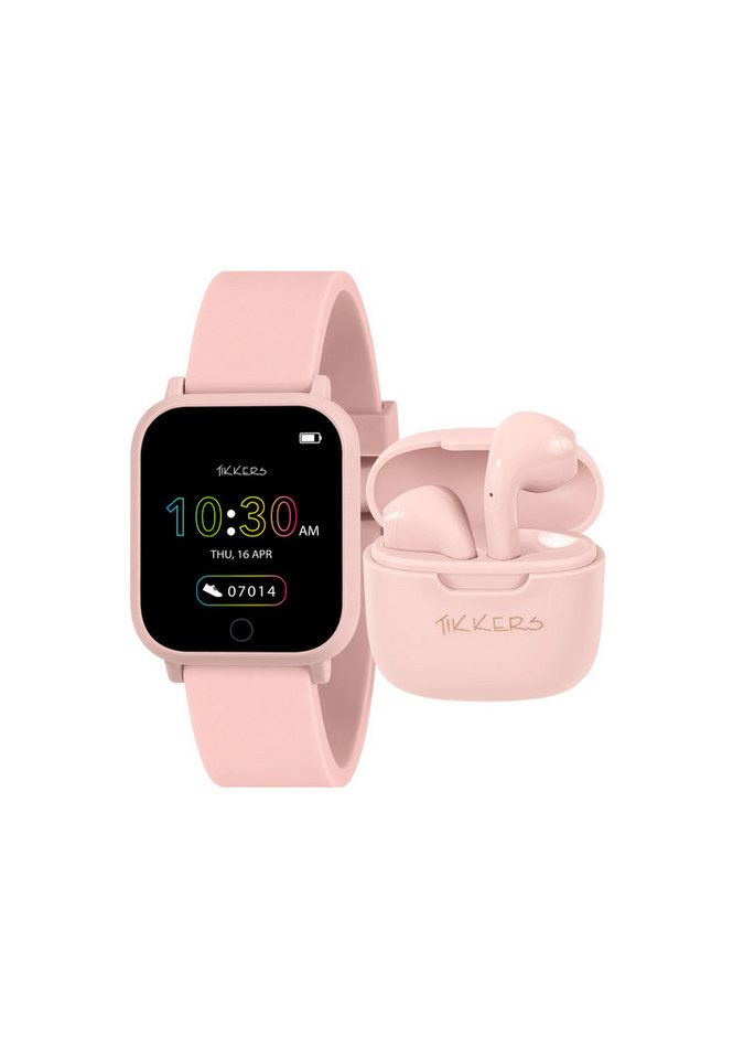 Tikkers Tikkers Series 10 Smart Watch and Earbud Set Smartwatch Set, mit geschlossener Akustik Tikkers Tikkers Series 10 Smart Watch and Earbud Set Smartwatch Set, mit geschlossener Akustik von Tikkers