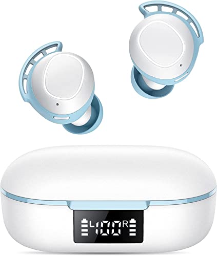 Kopfhörer Kabellos Bluetooth, Bluetooth Kopfhörer 5.3 In Ear Kopfhörer mit 4 ENC Noise Cancelling Mikrofon, 2024 Neue Kopfhörer Kabellos 60H Tiefer Bass, IPX8 Wasserdicht Ohrhörer Kopfhörer Kabellos Bluetooth, Bluetooth Kopfhörer 5.3 In Ear Kopfhörer mit 4 ENC Noise Cancelling Mikrofon, 2024 Neue Kopfhörer Kabellos 60H Tiefer Bass, IPX8 Wasserdicht Ohrhörer von Tiksounds