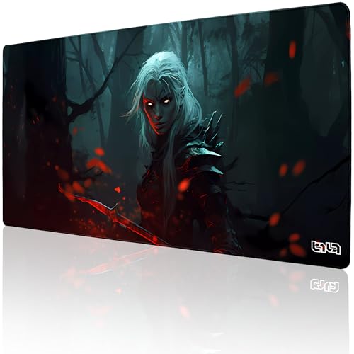 Tilt Schreibtischunterlage 100x50 cm Gaming Mauspad XXL | Rutschfester Mousepad Groß für Schreibtisch und PC Gadgets | Wasserdichter Desk Mat (Archer Xia) von Tilt