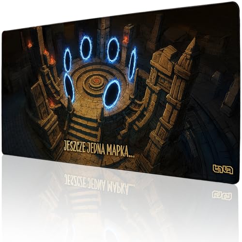 Tilt Schreibtischunterlage 100x50 cm Gaming Mauspad XXL | Rutschfester Mousepad Groß für Schreibtisch und PC Gadgets | Wasserdichter Desk Mat (Classic Endgame Grind) von Tilt