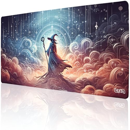 Tilt Schreibtischunterlage 100x50 cm Gaming Mauspad XXL | Rutschfester Mousepad Groß für Schreibtisch und PC Gadgets | Wasserdichter Desk Mat (Colorful Fairy) von Tilt