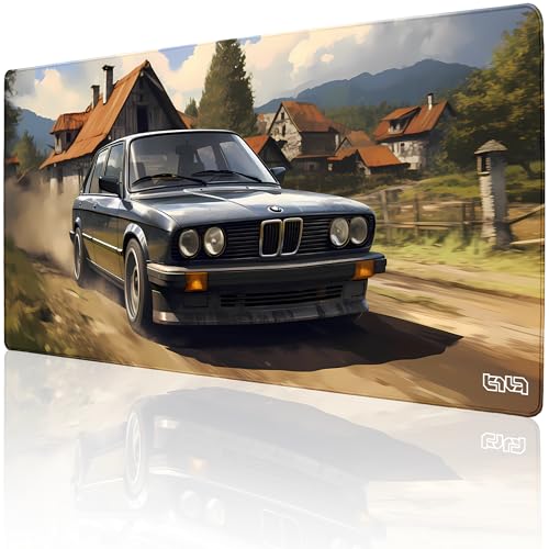 Tilt Schreibtischunterlage 100x50 cm Gaming Mauspad XXL | Rutschfester Mousepad Groß für Schreibtisch und PC Gadgets | Wasserdichter Desk Mat (Countryside Terror) von Tilt
