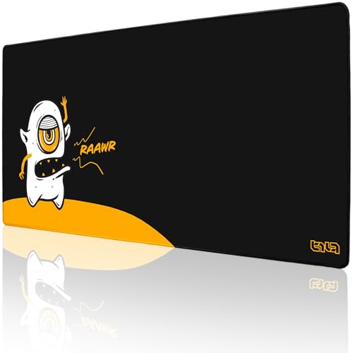 Tilt Schreibtischunterlage 100x50 cm Gaming Mauspad XXL | Rutschfester Mousepad Groß für Schreibtisch und PC Gadgets | Wasserdichter Desk Mat (Raawr) von Tilt