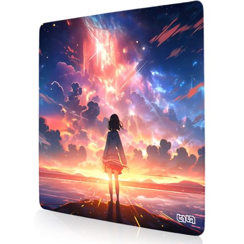 Tilt Schreibtischunterlage 30x30 cm Gaming Mauspad | Rutschfester Mousepad Groß für Schreibtisch und PC Gadgets | Wasserdichter Desk Mat (Beyond The Sky) von Tilt