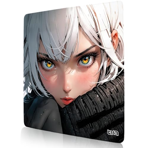 Tilt Schreibtischunterlage 30x30 cm Gaming Mauspad | Rutschfester Mousepad Groß für Schreibtisch und PC Gadgets | Wasserdichter Desk Mat (Hypnotic Charm) von Tilt