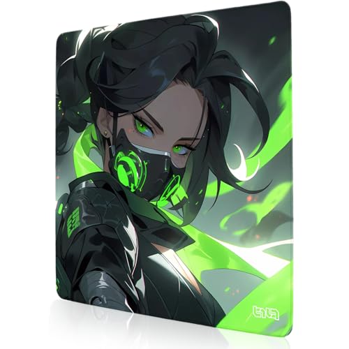 Tilt Schreibtischunterlage 30x30 cm Gaming Mauspad | Rutschfester Mousepad Groß für Schreibtisch und PC Gadgets | Wasserdichter Desk Mat (Viper) von Tilt