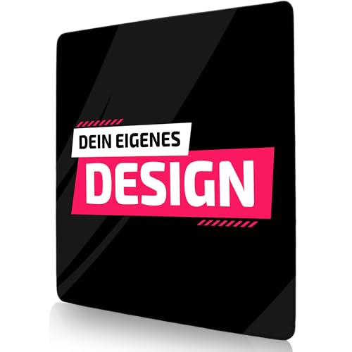 Tilt Schreibtischunterlage Personalisierte 30x30 cm Gaming Personalisiert Mauspad XXL | Rutschfester Custom Mousepad Groß für Schreibtisch und PC Gadgets | Wasserdichter Desk Mat (Selbst Gestalten) von Tilt
