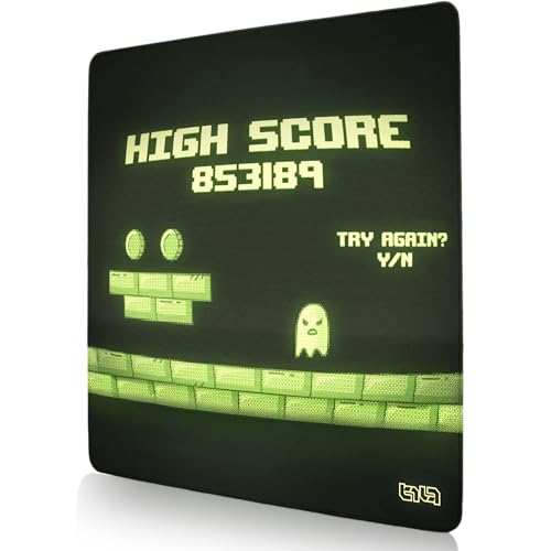 Tilt Schreibtischunterlage 80x30 cm Gaming Mauspad XXL | Rutschfester Mousepad Groß für Schreibtisch und PC Gadgets | Wasserdichter Desk Mat (High Score) von Tilt