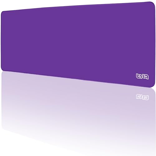 Tilt Schreibtischunterlage 80x30 cm Gaming Mauspad XXL | Rutschfester Mousepad Groß für Schreibtisch und PC Gadgets | Wasserdichter Desk Mat (Purple) von Tilt