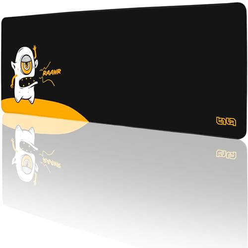 Tilt Schreibtischunterlage 80x30 cm Gaming Mauspad XXL | Rutschfester Mousepad Groß für Schreibtisch und PC Gadgets | Wasserdichter Desk Mat (Raawr) von Tilt