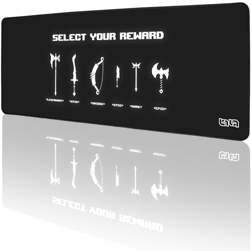 Tilt Schreibtischunterlage 80x30 cm Gaming Mauspad XXL | Rutschfester Mousepad Groß für Schreibtisch und PC Gadgets | Wasserdichter Desk Mat (Select Your Reward) von Tilt