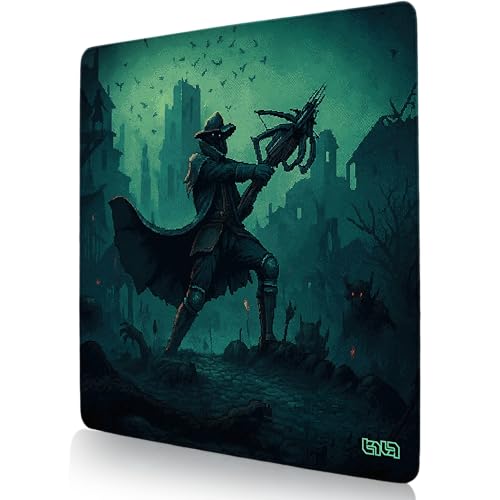 Tilt Schreibtischunterlage 80x30 cm Gaming Mauspad XXL | Rutschfester Mousepad Groß für Schreibtisch und PC Gadgets | Wasserdichter Desk Mat (Witchslayer) von Tilt