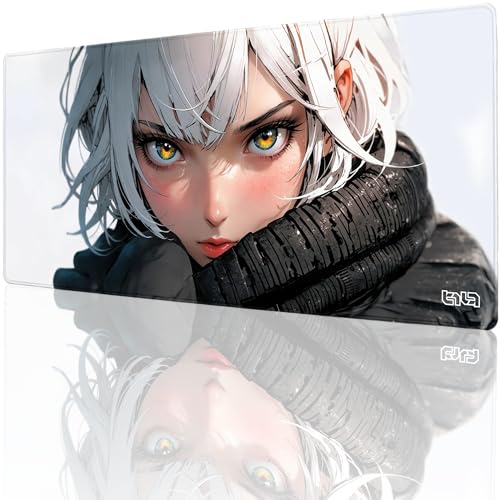 Tilt Schreibtischunterlage 90x40 cm Gaming Mauspad XXL | Rutschfester Mousepad Groß für Schreibtisch und PC Gadgets | Wasserdichter Desk Mat (Hypnotic Charm) von Tilt