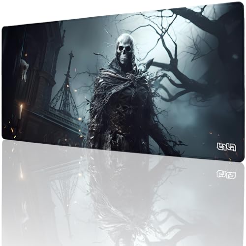Tilt Schreibtischunterlage 90x40 cm Gaming Mauspad XXL | Rutschfester Mousepad Groß für Schreibtisch und PC Gadgets | Wasserdichter Desk Mat (Undead Nightmare) von Tilt