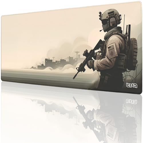 Tilt Schreibtischunterlage 90x40 cm Gaming Mauspad XXL | Rutschfester Mousepad Groß für Schreibtisch und PC Gadgets | Wasserdichter Desk Mat (Without Victims) von Tilt