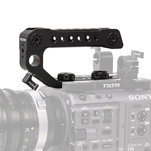 Tilta Oberer Griff kompatibel mit Sony FX6 Schuhhalterung für Videokamera, LED-Lichter, Mikrofone ES-T20-TH von Tilta