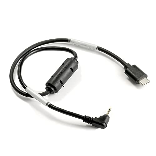 Tilta Record-Kabel für Follow Focus Motor Wireless Nucleus N Nano Kompatibel mit Canon R5/R6/R5C BMPCC 4K/6K/6K Pro/6K G2 Kamera - Schwarz RS-WLC-T04-USBC von Tilta