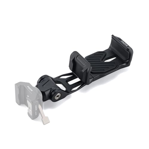 Tilta Stativ-Telefonhalterung mit 1/4"-Gewinde, Handy-Klemmhalterung, 360° drehbar und 180° neigbar, verstellbare Telefonhalterung für Kameras (ohne Adapter) - Schwarz TA-PMB5-NM-B von Tilta