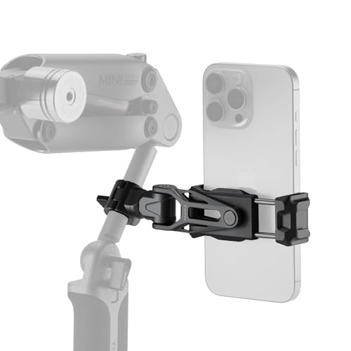 Tilta Stativ-Telefonhalterung mit 15-mm-Stabklemme, Handy-Klemmhalterung, 360° drehbar und 180° neigbar, verstellbare Telefonhalterung für Kameras - Schwarz TA-PMB5-15K-B Tilta Stativ-Telefonhalterung mit 15-mm-Stabklemme, Handy-Klemmhalterung, 360° drehbar und 180° neigbar, verstellbare Telefonhalterung für Kameras - Schwarz TA-PMB5-15K-B von Tilta