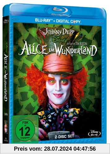 Alice im Wunderland (inkl. Digital Copy) [Blu-ray] von Tim Burton