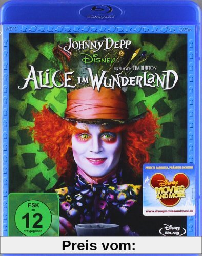 Alice im Wunderland [Blu-ray] von Tim Burton