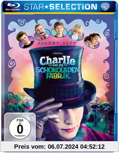 Charlie und die Schokoladenfabrik [Blu-ray] von Tim Burton