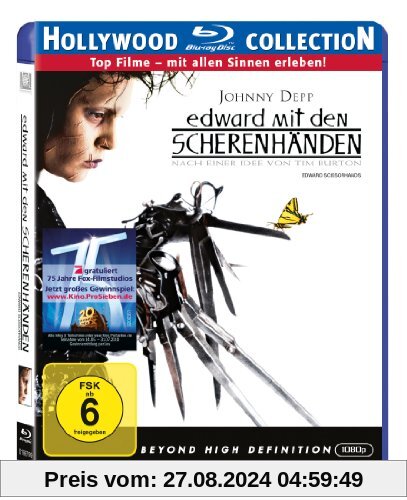 Edward mit den Scherenhänden [Blu-ray] von Tim Burton