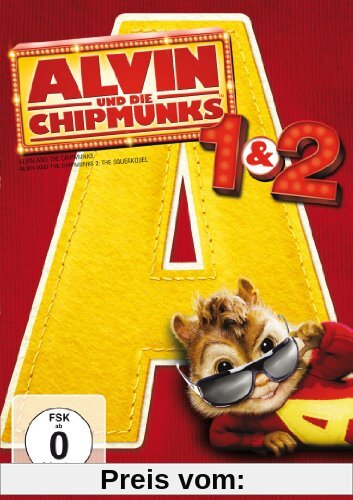 Alvin und die Chipmunks 1 & 2 [2 DVDs] von Tim Hill