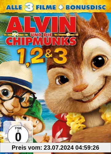 Alvin und die Chipmunks - Teil 1-3 (Special Edition, 4 Discs) von Tim Hill