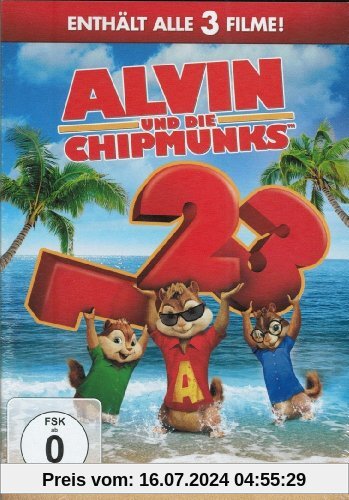 Alvin und die Chipmunks - Teil 1-3 [3 DVDs] von Tim Hill