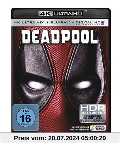 Deadpool  (4K Ultra HD) (+ Blu-ray) von Tim Miller