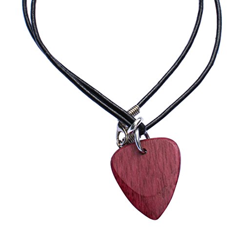 Timber Tones TTNLPUHE "Necklace/Halskette Purple Heart ", Luxus Plektrum/Plektren von Timber Tones