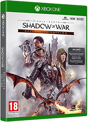 Middle Earth: Shadow of War Definitive Edition (Xbox One) von Time Warner