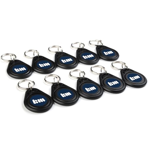 Timemaster RFID Schlüsselanhänger als Transponder für Zeiterfassung am Terminal, 125 kHz, 10er Packung Timemaster RFID Schlüsselanhänger als Transponder für Zeiterfassung am Terminal, 125 kHz, 10er Packung von TimeMaster