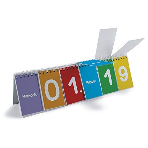 Klappen-Flipchart aus Pappe, Kalender von TimeTEX