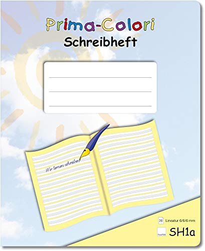 Prima-Colori Schreibheft - SH1a - Lineatur 6/6/6 mm - TimeTEX - FormaTex-Format A5+ - Heft - 92301 von TimeTEX