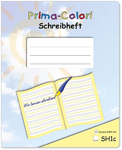 Prima-Colori Schreibheft - SH1c - Lineatur 8/8/8 mm - TimeTEX - FormaTex-Format A5+ - Heft - 92305 von TimeTEX