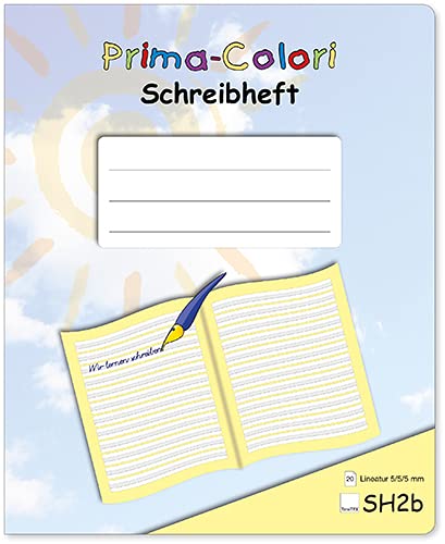 Prima-Colori Schreibheft - SH2b - Lineatur 5/5/5 mm - TimeTEX - FormaTex-Format A5+ - Heft - 92304 von TimeTEX