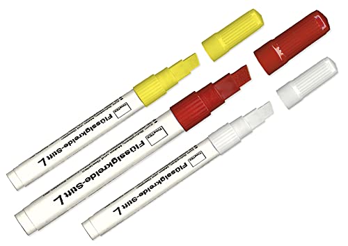 TimeTEX Flüssigkreide-Stift L - rot - für Tafeln und alle glatten Oberflächen - TimeTEX 62402 von TimeTEX