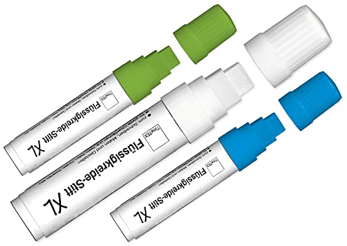 TimeTEX Flüssigkreide-Stift XL - weiß - für Tafeln und alle glatten Oberflächen - TimeTEX 62421 von TimeTEX