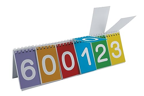 TimeTEX Klappen-Flipchart aus Pappe, Dezimalzahlen 0-9 TimeTEX Klappen-Flipchart aus Pappe, Dezimalzahlen 0-9 von TimeTEX
